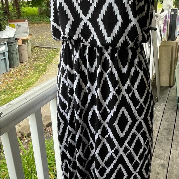 Magic geometric maxi dress - Picture 6 of 10